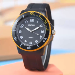 Jam Tangan Sporty Original MASON MAG1306 Analog Rubber Anti Air