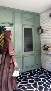 Mahira Dress Gamis Shimmer Elegant / Kondangan Pesta Wanita Dewasa Busui Terbaru 2023