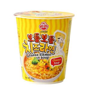 Stable Cup Noodles Cheese Gold Instant Noodles 62g Night Snack Cup Noodles Bucket Packaged Convenient Fast Food Korean Origin