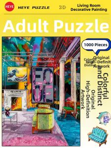 Heye | Artistic Living Room Decor Jigsaw Puzzle 1000 Pieces