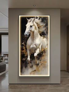 Modern Luxury Entrance Hall Decorative Painting Horizontal Corridor Hanging Picture High-End Vertical Large-scale Wall Art