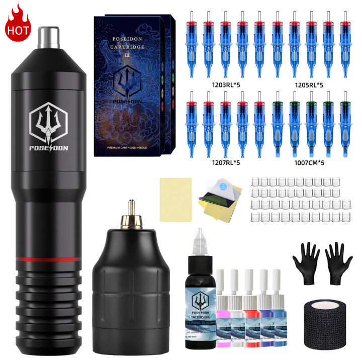 TATTOO マシン セット Tattoo Machine Set (2 Gun) (T029), Hobbies