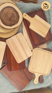 Dotsheep เขียงไม้ทรงกีตาร์ ไม้จามจุรี