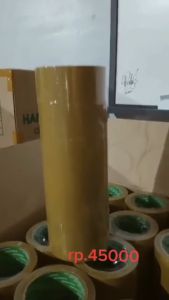Startape Premium Tan Lakban Transparan Tahan Air 72 Yard x 48mm - Bis COD