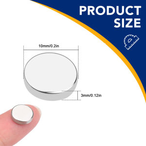 Nam Châm Tròn Nhỏ D10x3mm Dùng Cho Nhà Bếp Văn Phòng In 3D Nam Châm Dán Tủ Lạnh Chất Lượng Cao Phù Hợp Cho Độ Tuổi Từ 8 Trở Lên