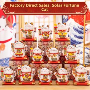 Solar Powered Lucky Cat Gift