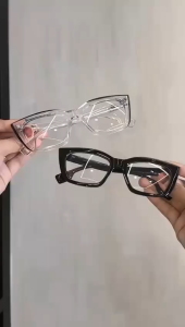 PL-AR015-P1 Kacamata Premium Quality Eksklusif Frame Kotak Elegan Anti Radiasi Blue Light Gaya Casual