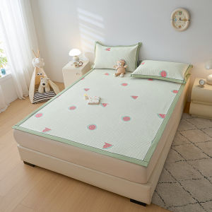 JoynCleon | Cool Summer Double Ice Silk Soft Mat 3 Piece Set