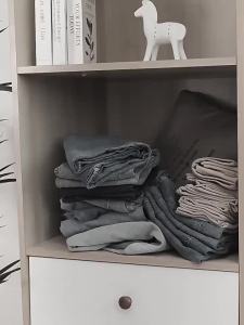 Clothes Organizer Trousers Clothes Jeans Storage Box Underwear Bra Socks Artifact Compartment Box Wardrobe Clothes Organizer