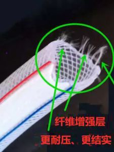 Flexible PVC Ống Nướcอุปกรณ์การเกษตรด้านการป้องกันการแข็งตัว ดีไซน์ลายผิวหนังงู พร้อมสายตาข่าย สำหรับการอุปโภคและบริโภค