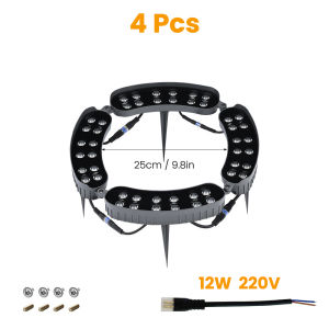NEWSTYLE | LED Tree Hugging Light Warm White IP65 Waterproof AC220V DIY Assemble Tree Spotlight with Ground Spike for Garden Courtyard Path