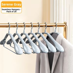 Non-slip Wide Shoulder Clothes Hanger Anti-mark Anti-shoulder Bump