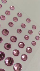 Gem Sticker Zh-Mmr025-1 Pink C14 - Art Bar