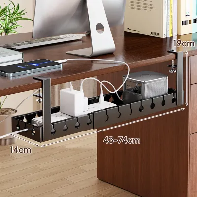 Giá Đựng Dây Cáp Chống Rối Dưới Bàn