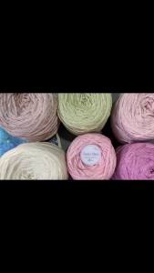 Yarn - Sợi Dệt Chubby | Sợi cỡ 3mm tròn mềm - Dùng móc nón mũ túi sản phẩm handmade | Terri Store