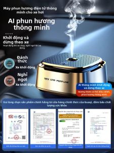 GUOQI | Smart Long-lasting Light Fragrance Male Car Fragrance Humidifier
