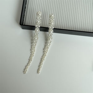 ต่างหูไข่มุกโบว์ผีเสื้อสไตล์เจ้าหญิงหวาน ต่างหูแบบอเนกประสงค์ระดับไฮเอนด์ เครื่องประดับแฟชั่นสำหรับเด็กผู้หญิงรำบัลเล่ต์