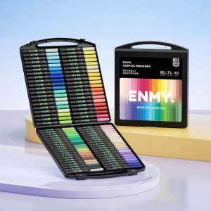 ENMI | Bút Lông Acrylic Đầu Mềm Trực Tiếp Cho Nghệ Thuật 80 Màu