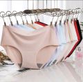 BUY 6 TAKE 1  SEEMLESS panty for women breathable and comfortable to wear quality panty ice silk panty Womenswear Minimalist Basic Lady Comfort Lingerie. 