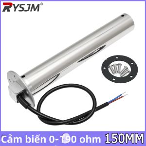 RYSJM | 1PC 0-190 Ohm Cảm Biến 150MM Cho Thuyền Xe RV Nước Thải Đo Mức Nước Giữ Nhiệt Cấp Nhiệt Nhiên Liệu Người Gửi Tin Cho Giữ Bình Nước Thải Ứng Dụng