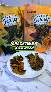 Snackiss Seaweed Korean Vegetarian Snacks 紫菜零食 45g