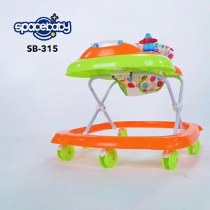 Walker Bayi Spacebaby SB 315: Latihan Berjalan & Keamanan