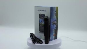 Camera Mini Kỹ Thuật Số Di Động 4K WiFi Tầm Nhìn Ban Đêm Hồng Ngoại 180 Độ °   Ống Kính Có Thể Xoay Được Thể Thao DV Camera Ngoài Trời Dành Cho Cảnh Sát Sử Dụng Trên Cơ Thể