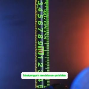 [3 VARIAN]Meteran Anti Karat dengan Pita Pengukur Impor Menebal Penggaris Meteran Tukang/Meteran Penggaris Neon Berteknologi Anti karat