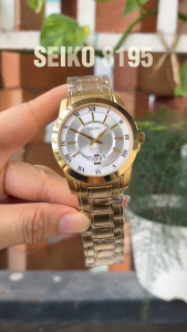 Đồng hồ nam SK 8195 chronograph - máy pin - dây thép - Size 44mm (dinowatch)