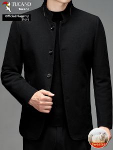 TUCANO | Thick Warm Wool Mens Overcoat