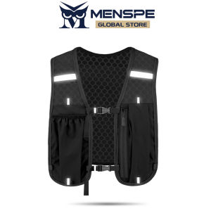 MENSPE Outdoor Sports Vest Bag Anti Splash Bicycle Riding Water Backpack Hiking Climbing Backpack Riding Backpack Ultralight Bicycle Backpack Outdoor Water-repellent Bicycle Riding Bag Can Storage 500ML Water Kettle