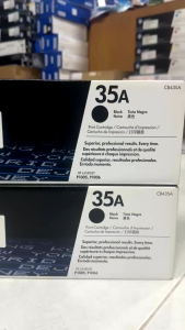Toner Hp 35A (CB435A) ดำ HP หมึกสีดำ ของแท้ 100 %