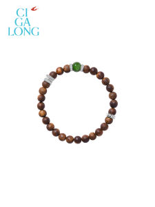 Ciga Long | Original Chinese Style Agarwood Beaded Bracelet