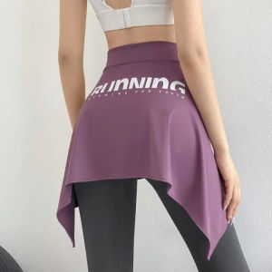 All-in-One Yoga Shorts Running Fitness Sports Skirt Anti-Light Walking Shorts Womens Sportswear Yoga Clothing