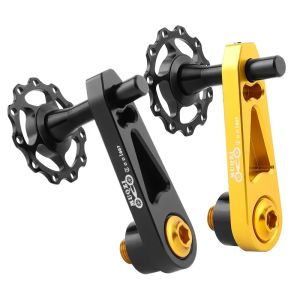1PC Single Speed Chain Guide Conversion Kit Anti-Drop Crimp Chain Catcher Bike Chain Tensioner for Folding Single-Speed Bicycle