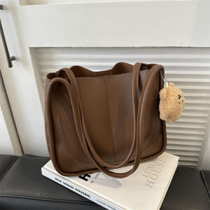 Large Capacity Womens Tote Bag 2024 New Single Shoulder Layered Commuter Bag High Quality Small Niche Premium Feel