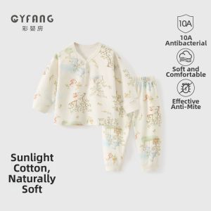 CAIYINGFANG | Cotton Childrens Underwear Set for Spring Autumn
