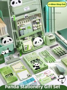 deli | Panda School Supplies Gift for Children Entering Kindergarten and Middle School