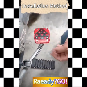 Auto Parts Motorcycle Antislip Brake Pedal Cover Nonslip Multicolor Aluminum Alloy Brake Pedal