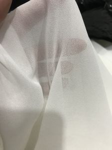 vải voan chifon màu trắng mỏng nhẹ _( khổ 1m5) may đầm váy áo thiết kế vv