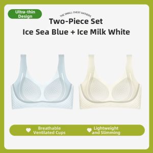 Bra Large Chest Appearance Smaller Uplift Anti-sag No Trace Breathable
