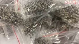 100pcs Car Bumper Repair Kit Tool Plastic Repair Welding Plastic Solder Stapler Welder Gun Repair Bumper