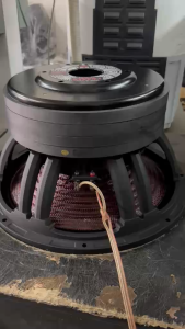 Audiomaster Pro Battle Speaker Tribal Series Haka 18.4 Carbon fiber Speaker  d18 2800watts 18 inches diameter 4 magnets