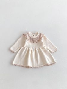 Váy Dệt Kim Mùa Thu Cho Bé Gái Dễ Thương Váy Công Chúa Áo Khoác Ngoài Cho Trẻ Em Từ 6-36 Tháng Tuổi Thương Hiệu Yidoumi Trung Quốc Đại Lục