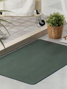 (SG Ready Stock) Soft Non-slip Mat Absorbent Mat Quick-Drying Mat Bathroom Floor Mat Shower Mat
