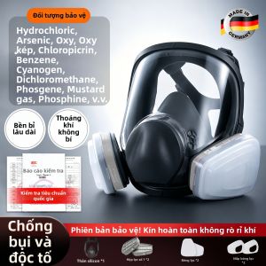 TAODUN | Mặt Nạ Toàn Diện Chống Khí Độc và Bụi cho Sơn Lab Hóa Chất