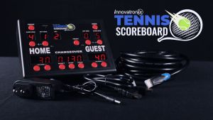 1Tiangge Tennis Scoreboard Controller with 8 Meters / 26 Feet 1 Meter / 3.28 Feet HDMI Cable and DC 5V Power Supply - with 1 Year Warranty | TV NOT Included