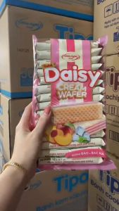 Bánh kem xốp Daisy Hữu Nghị 145g vị Đào Bạc Hà
