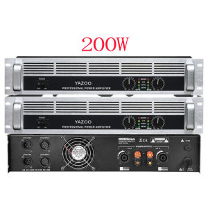 พร้อมส่ง！YAZOO เครื่องขยายเสียงระดับมืออาชีพ 8 โอห์มสองช่องกลางแจ้งใช้ในบ้านเครื่องขยายเสียง Professional amplifier poweramp เพาเวอร์แอมป์ ไมโครเทค คลาส D ไมโครเทค power amp เอไอ-ไพศาล 2CH ขับดอก 15 นิ้ว ได้ 2 ข้างละ