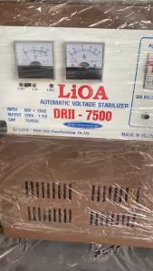 Ổn Áp Lioa 7.5KVA 1 Pha 7500-DRII Dải 50-250V